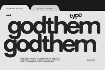 Godthem Font – a Stylish Choice for Creative Projects