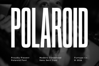 Polaroid Font: Retro Typefaces for Creative Design Projects