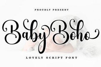 Baby Boho Font: Charming Typeface for Creative Projects